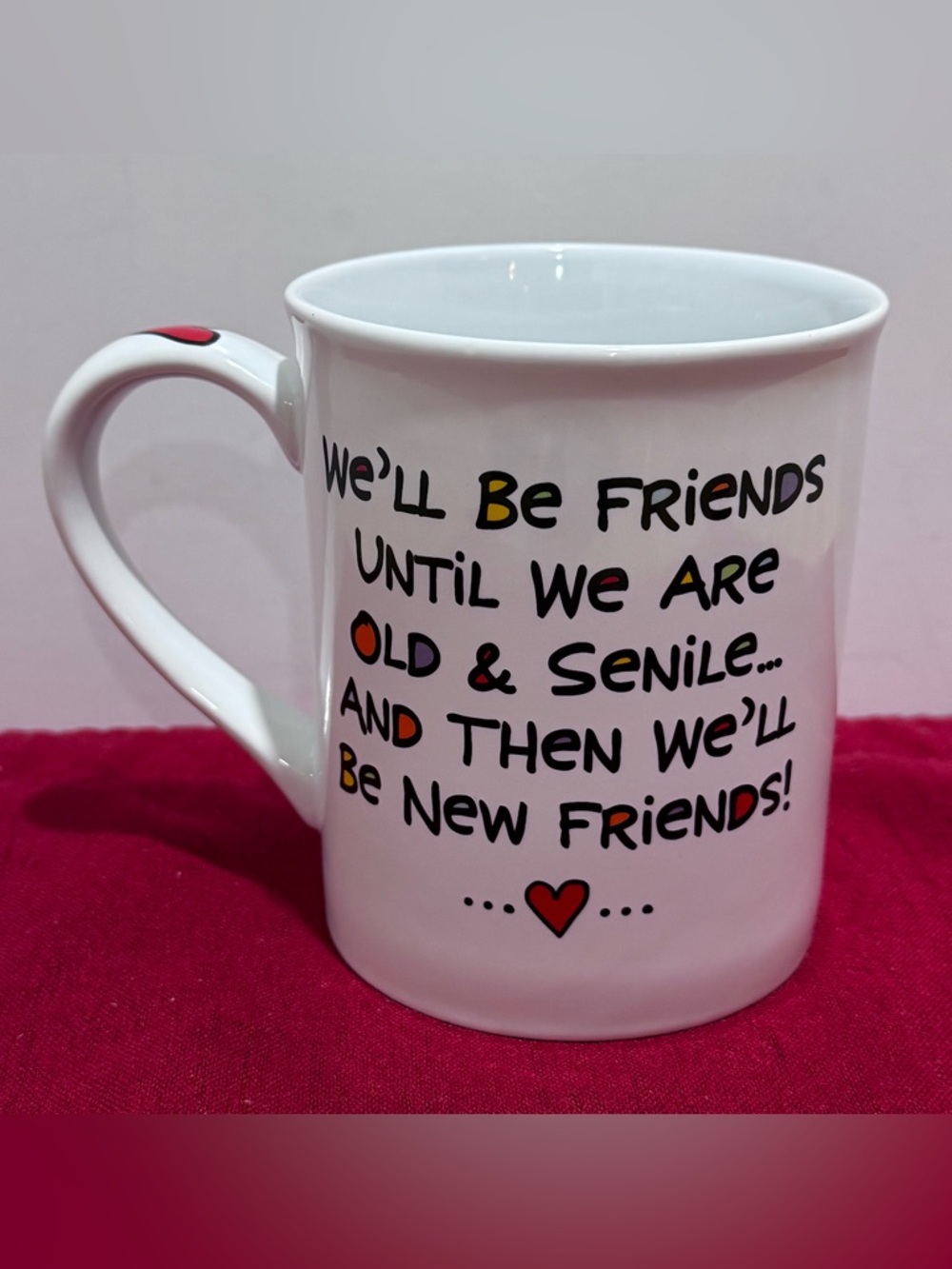 Best Friends Forever B❤️F❤️F Mug Our Name is Mud by Lorrie Veasey UNUSED - Picture 5 of 13